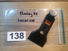 Vintage Stanley 78 Rebate Plane Lever Cap Woodworking Old Hand Tools Carpentry