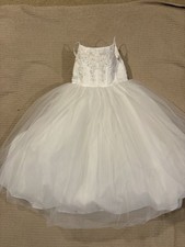 Little Girls Size 3 Flower Girl Formal Communion Ball Gown Dress