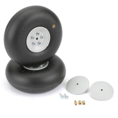 Du-Bro 400RV 4'' Diameter Big Wheel (2-Pack) Dia 