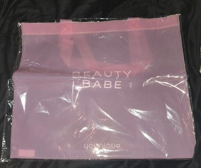 Younique Tasche groß Pink/Rosa NEU OVP, Shopper, Strandtasche, Beauty Babe