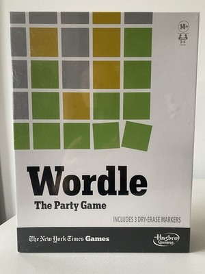 NEW! Wordle The Party Game, Board Game New York Times by Hasbro SEALED NYT