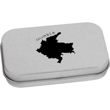 'Columbia Country' Scatola di latta / immagazzinaggio con cerniera in metallo (TT016943)