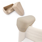 Silicone Corner Guard Protector 1 Pair Edge Cushion for Tripp Trapp Compatible