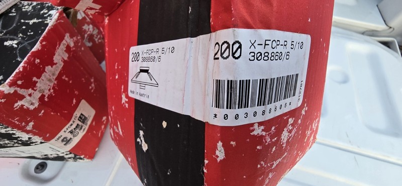 Hilti X-FCP-R Washer 5/10 Steel 200 Pack MPN X-FCP-R 5/10 308860/6
