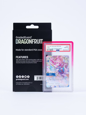 GradedGuard PSA Graded Card Case Guard Protector DRAGONFRUIT PSA Limited Edition