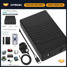 Rechargeable 12V 3000mAh Lithium-ion Power Bank Battery Pack for LED Lights  CC