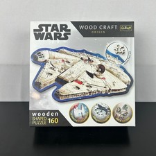 Trefl Star Wars Wood Craft Origin Wooden 160 Piece Millennium Falcon Puzzle20189