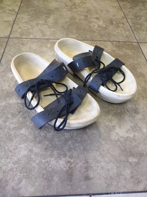 Maison Margiela Sandals Beige black  Size 39