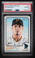 2022 Topps Heritage High Number SP Wilmer Difo #457 PSA 10 GEM MT 0e2x