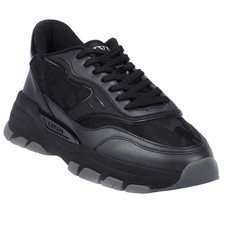 Image of Lavair Mens Pacific 2.0 Leather Trainers6 UK Black GT8393