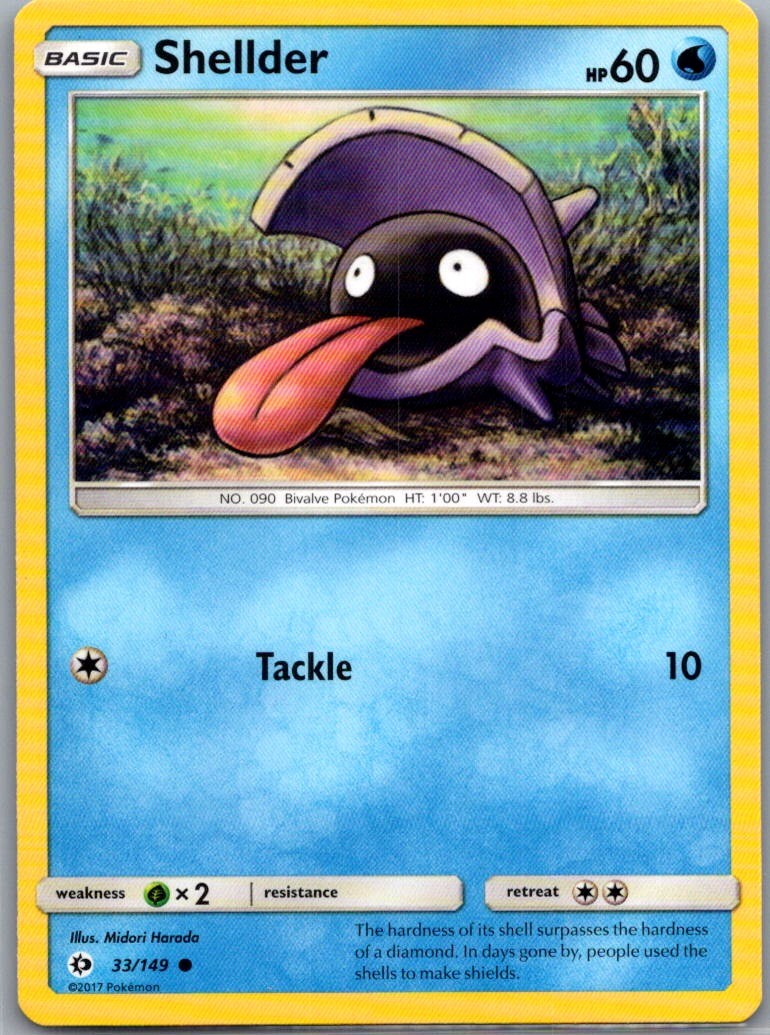 SM Base Set #33/149 Shellder