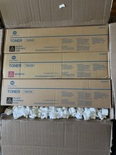 Genuine Konica Minolta TN613K Black Toner Cartridge NEW SEALED Two Of Them