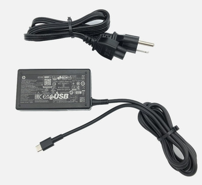 Genuine HP 65W AC Power Adapter USB-C L65505-002 20V 3.25A Charger TPN-CA21(Z16