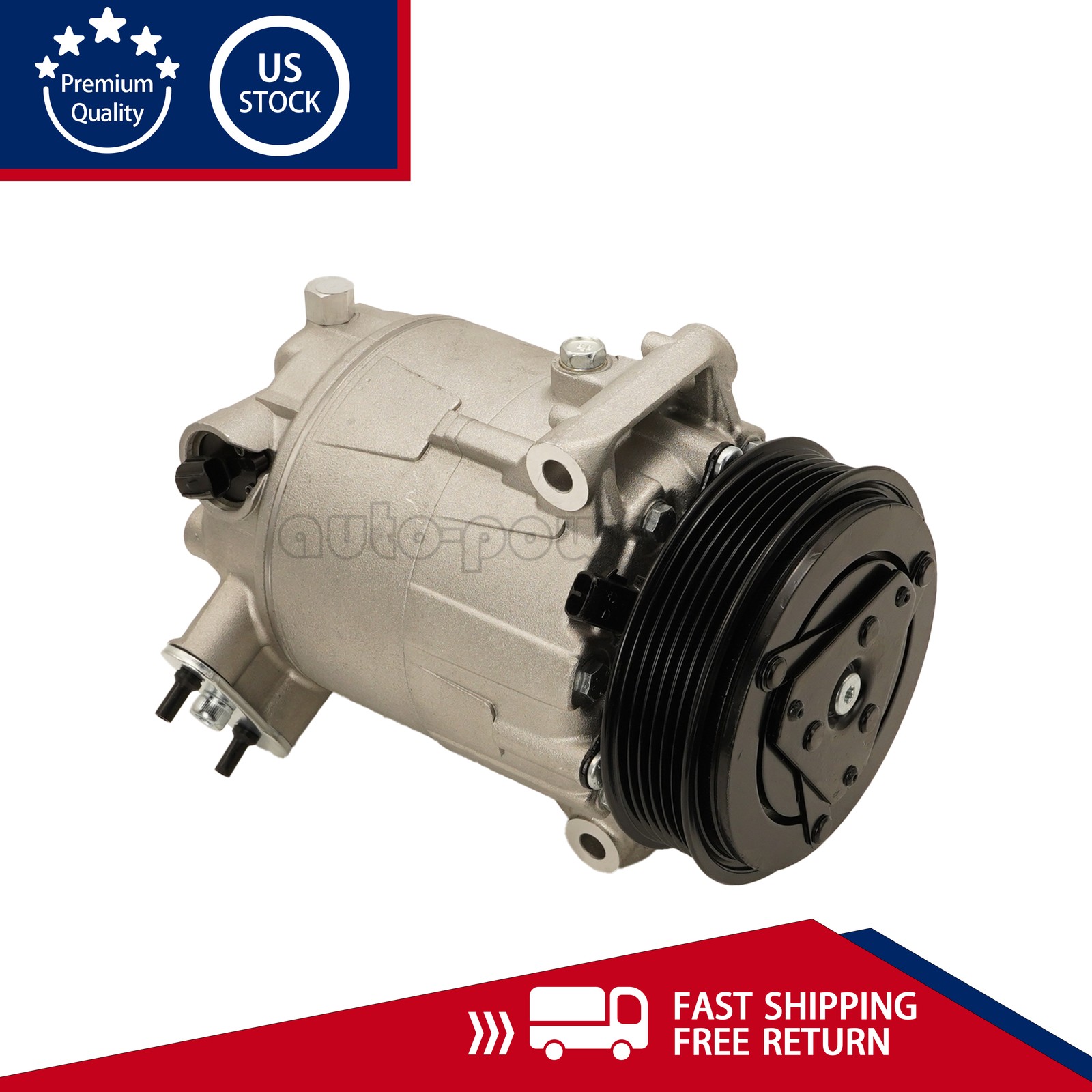 333332 For Maserati Ghibli Newer Quattroporte Levante 3.0L Only A/C Compressor