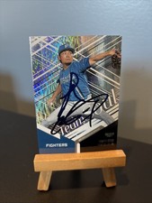 Hiromi Itoh 2025 BBM Fighters Team Soul #TS08 BLUE Foil Signature 027/100 伊藤 大海