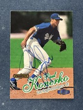 Paul Konerko Autograph Signed 1998 Fleer Ultra Los Angeles Dodgers