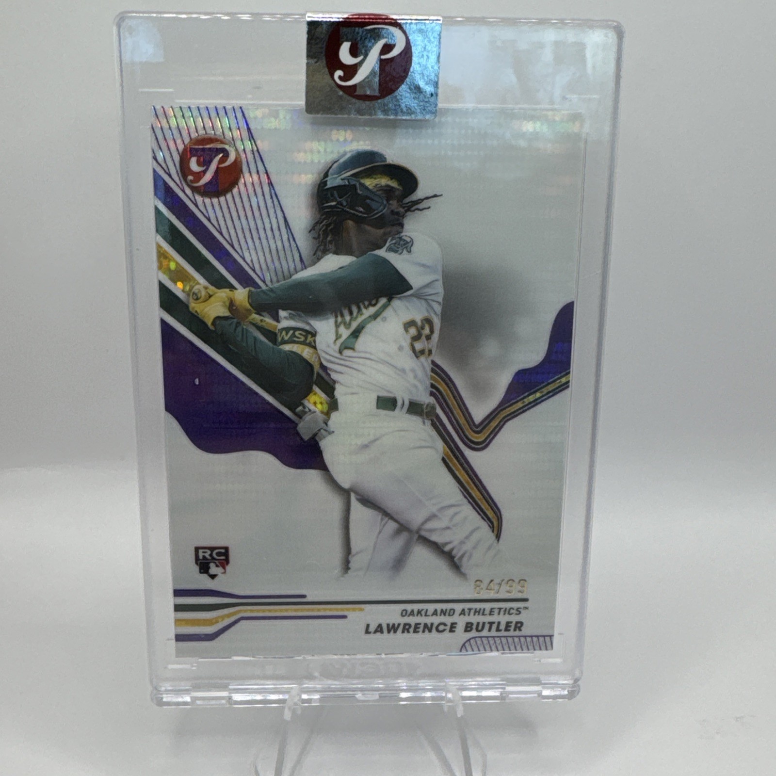 2024 Topps Pristine - Lawrence Butler #150 Purple Pristine Pulsar Refractor /99