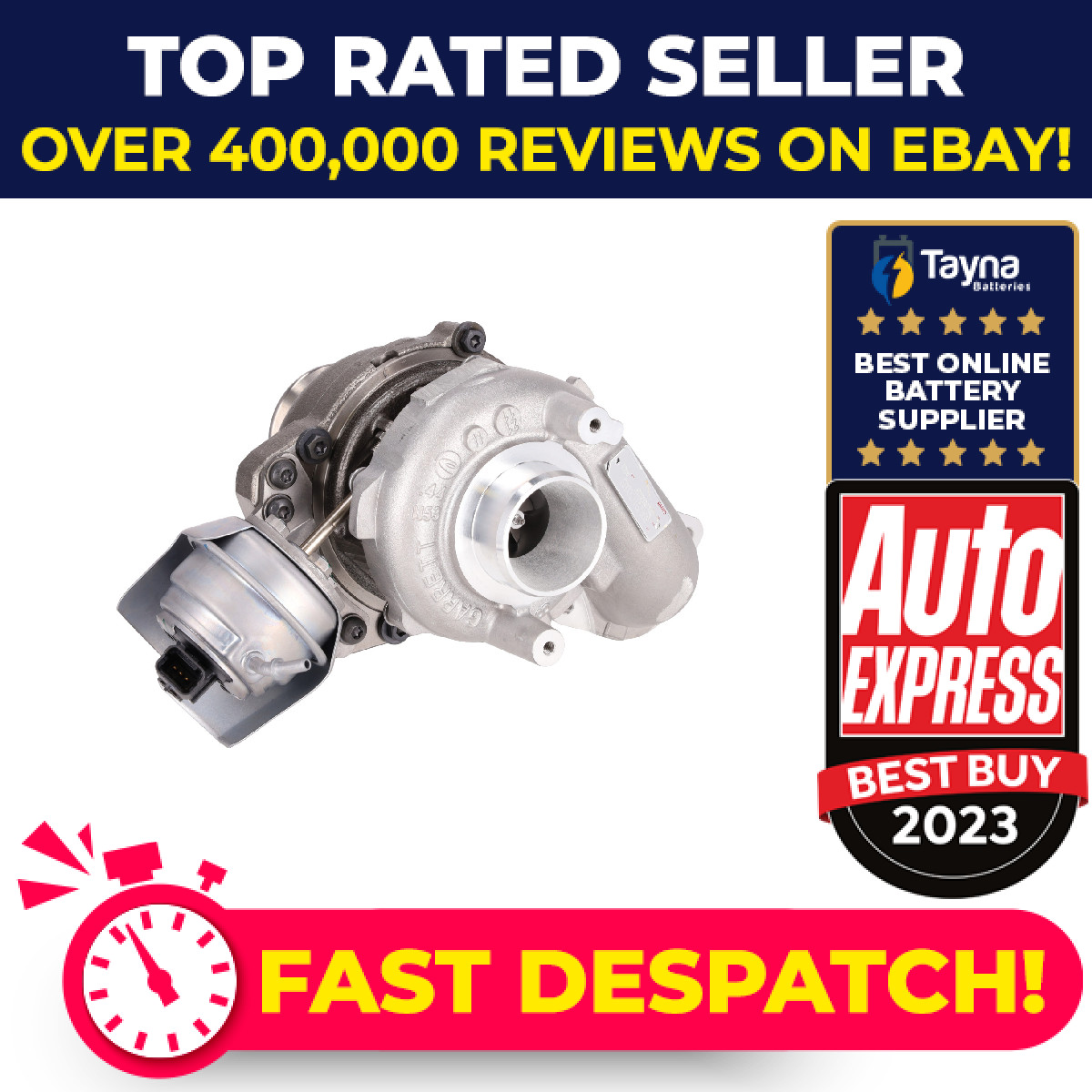 Charger, charging (supercharged/turbocharged) fits MAZDA 5 CW 1.6D 2010 on Febi