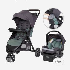 baby trend sonar cargo 3-wheel travel system