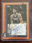 2025 Topps Dereck Lively II Autograph Issue - Veterans (Raw)