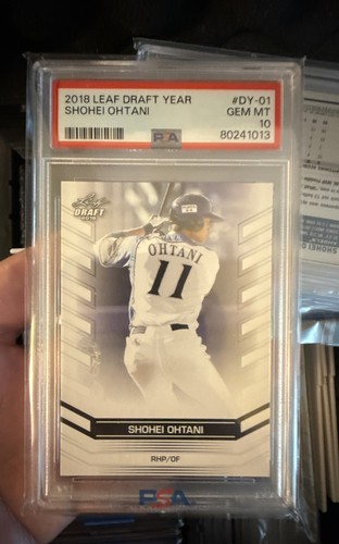 2018 Leaf Metal Draft - Shohei Ohtani #BA-SO1 (AU, RC)
