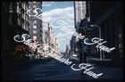 Philadelphia Market Street Scene Signs Cars 35mm Slide 1960s Kodachrome