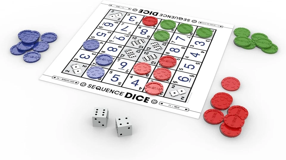Sequence Dice Peggable Game - Image 2 of 2