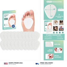 Metatarsal foot pads 20 pack 1/4 inch thick adhesive foam for pain relief