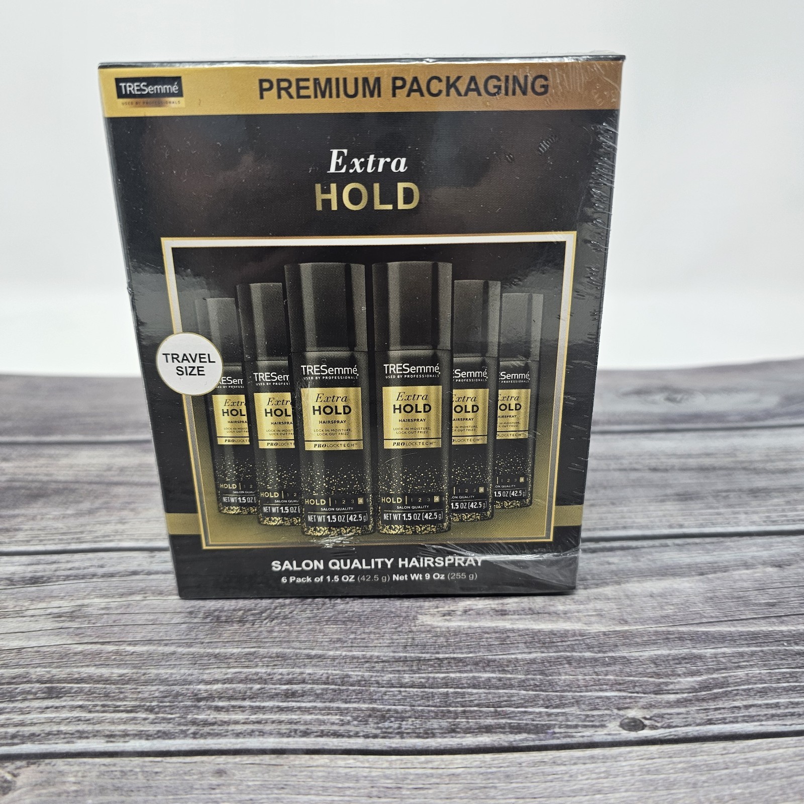 6-pack &ndash; Tres Two Aerosol Hair Spray Extra Hold