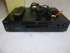Sony DVP-S725D CD/DVD Player Black Working With Remote control