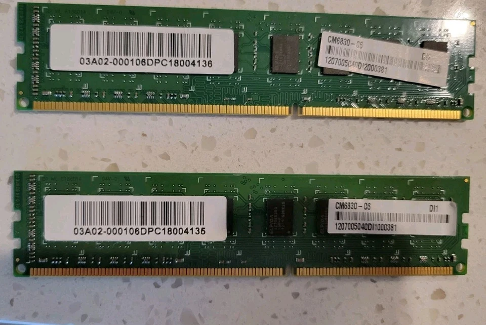 2x4GB Sticks of Ddr3 Desktop PC Ram - Image 2 of 2