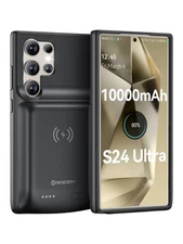 10000mAh Battery Case For Samsung S24Ultra Power Bank Wireless Charging Cover