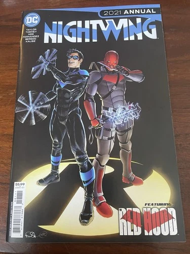DC Comics NIGHTWING 2021 ANNUAL #1 first printing Cover A Ships In Gemini