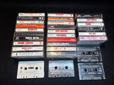 Lot Of 30 untested Vintage 80s/90s Classic Rock, Heavy Metal,Cassette Tapes