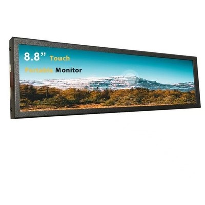 8.8'' 1920x480 LCD Touch Screen Monitor+Black Shell for AIDA64 CPU GPU SSD