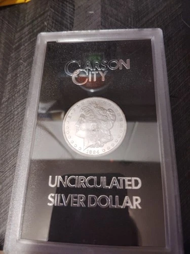 CARSON CITY UNCIRCULATED SILVER DOLLAR 1884