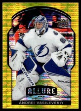 2020-21 Upper Deck Allure Yellow Taxi Andrei Vasilevskiy Tampa Bay Lightning #11