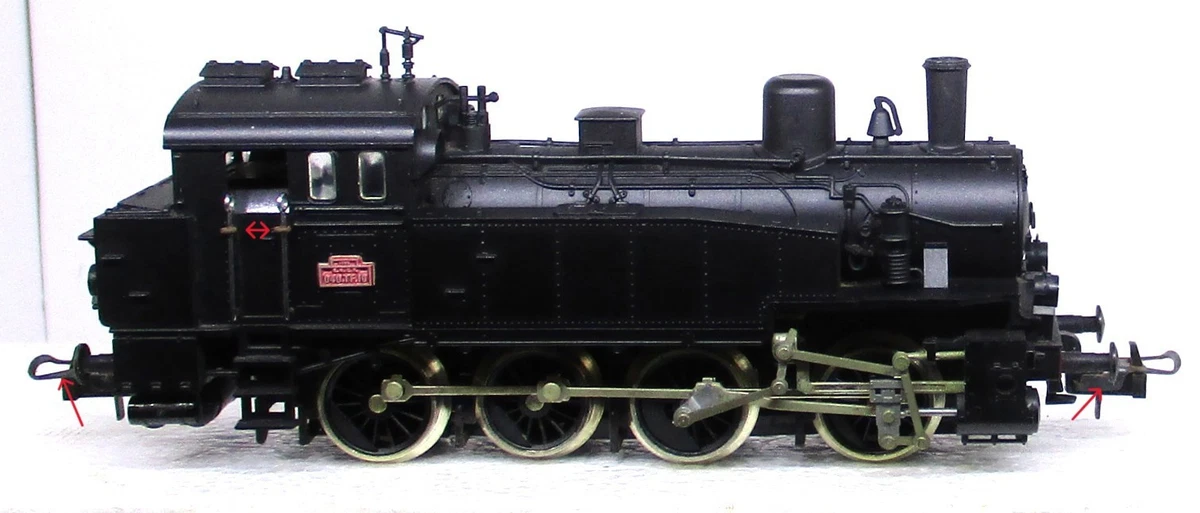 Locomotive Trix HO REF 25491 - Noire - Éclairage Et Son - NEUVE