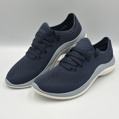 Crocs LiteRide 360 Pacer Shoes - Navy/White - Model 206705-4TA - Women s 7 *NEW*