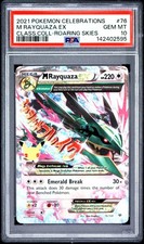 M Rayquaza EX 76/108 Celebrations: Classic Collection Holo for