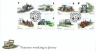 2022 Jersey Tractors Working in Jersey First Day Cover