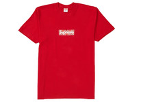 Supreme Bandana Box Logo Tee Light Pink FW19 — listing 2