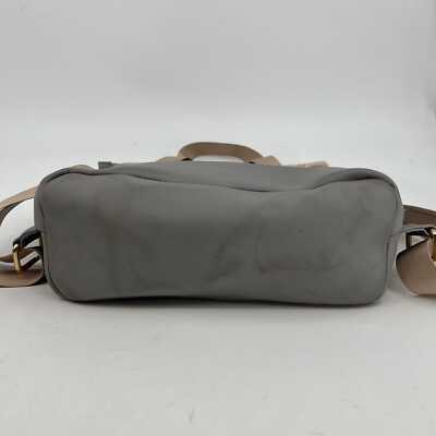 Kapten & Son Gray Beige Faux Leather Backpack | Gold  display picture 1