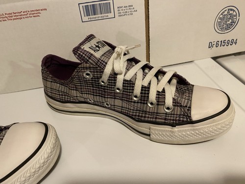 Converse Chuck Taylor All Star Women's Size 7 Plaid Shoes Sneakers 514429F - Picture 12 of 20