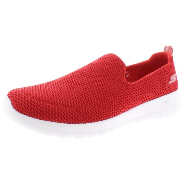 red walking shoes womens