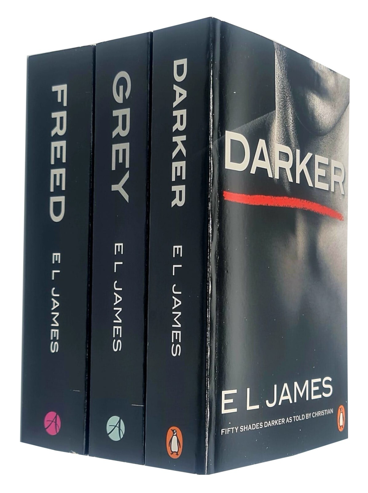 Fifty Shades as Told by Christian Books 1-3 Collection Set by El James Fifty Sh