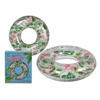 Aufblasbarer Flamingo Schwimmreifen Schwimmring Rosaflamingo Kinder 99 Cm