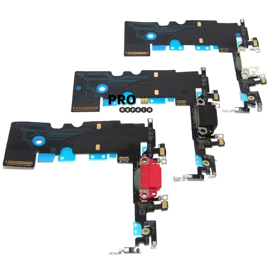 Conector de base de puerto de carga OEM conector de audio micrófono cable flexible para iPhone SE 2020 Foto 2 de 4