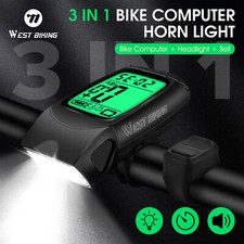 WEST BIKING Wireless Bike Bicycle Computer MTB Waterproof Odometer Speedometer