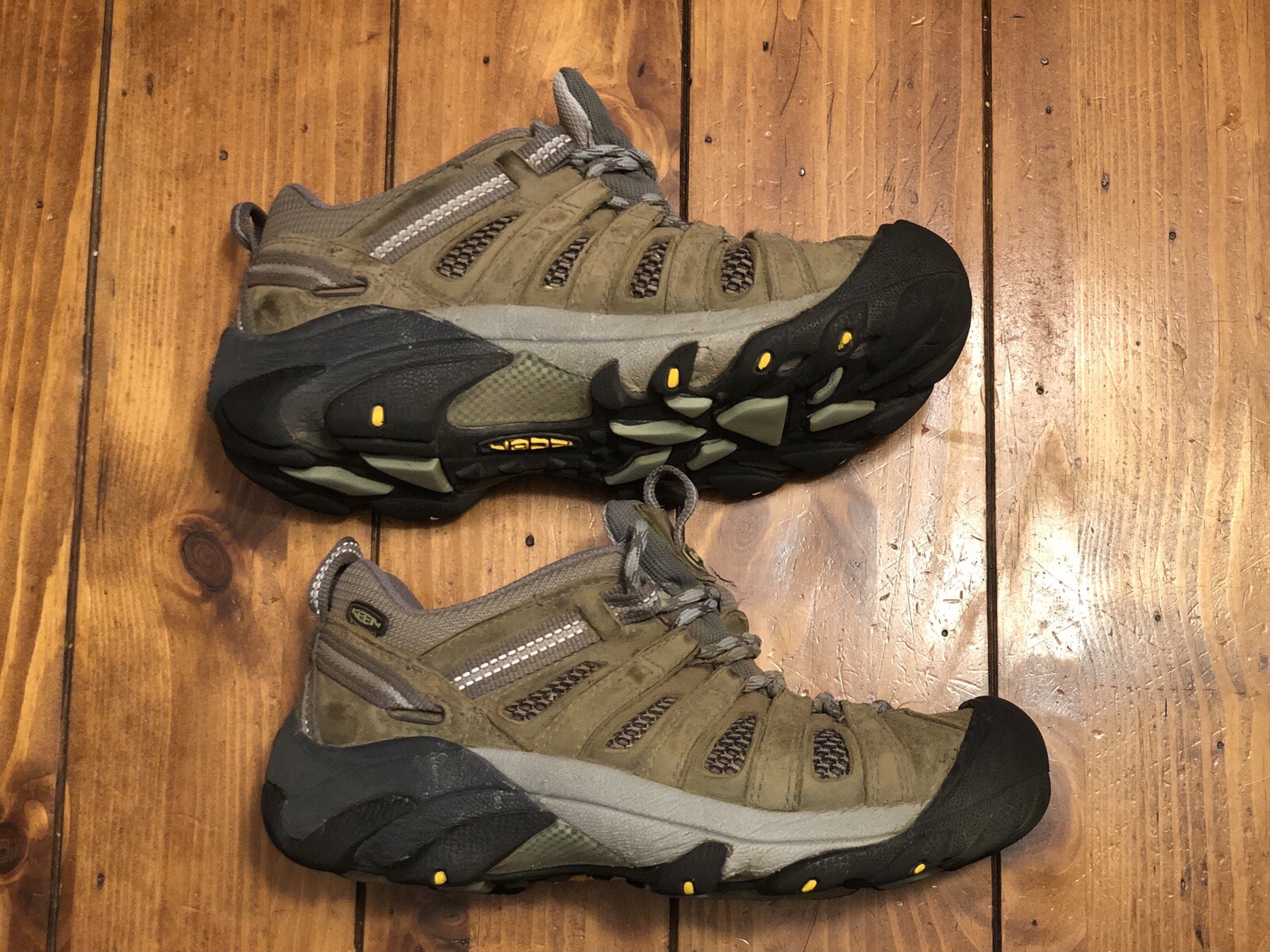 Scarpe da trekking Keen donna Voyageur marrone pelle ventilata 5258 CHSB taglia 5 0
